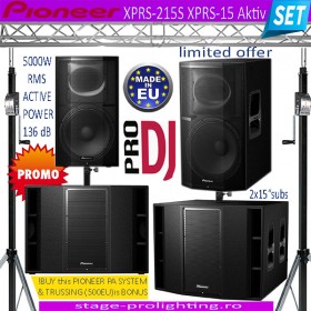 Pioneer XPRS-215S - XPRS-15 Activ PA SET